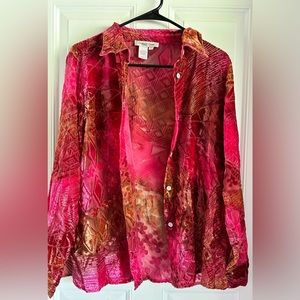 Coldwater Creek Button Up